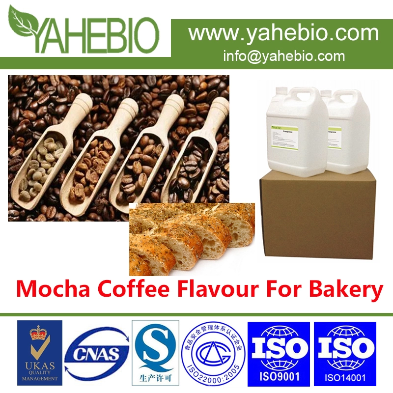 Fabricante de sabor de alimentos de 14 años, precio de fábrica Mocha Coffe Coffe Sabor for Bakery
