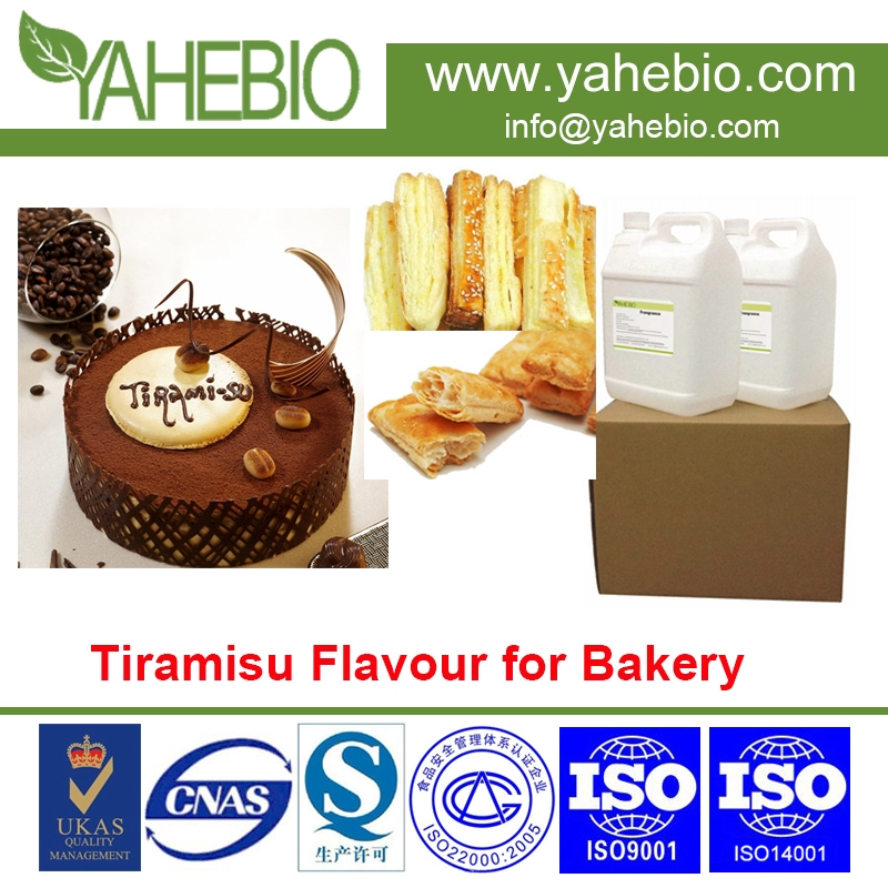 Sabor de alimentos, sabor de Tiramisú concentrado para productos de panadería, precio de fábrica