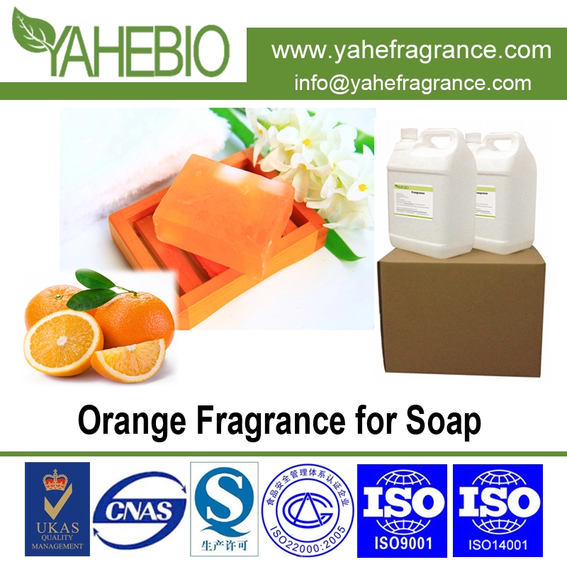 Fragancia naranja para el jabón
