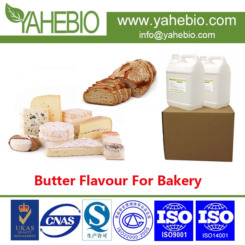 Sabor de mantequilla de concentrado de alta calidad para producto de panadería, precio de fábrica