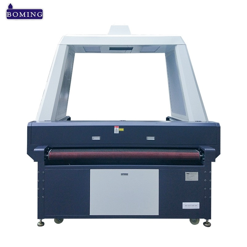 Máquina de corte por láser de cámara panorámica con patrón impreso