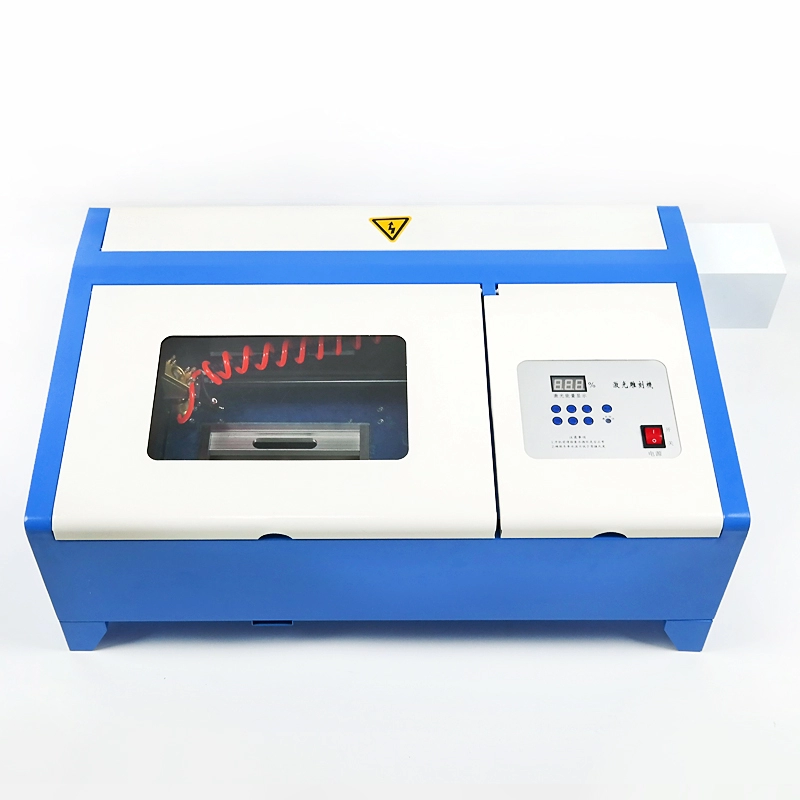 Maquinaria de talla de grabado láser de CO2 de escritorio mini