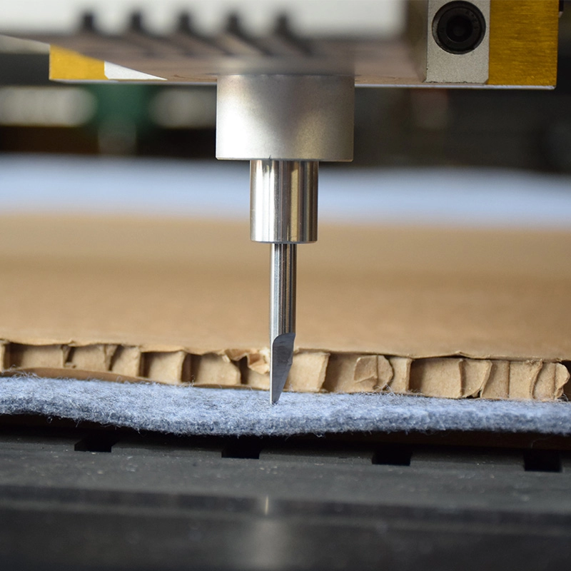 Máquina de corte de cuchillas de vibración CNC para papel de cuero