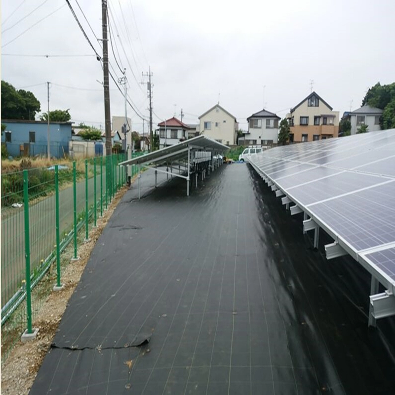 Cerca de malla de alambre para montaje en panel solar