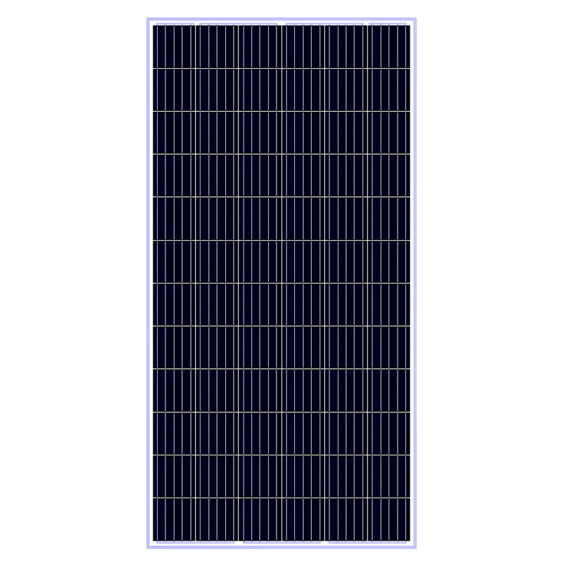 Paneles solares polivinílicos de alta eficiencia de 330W para sistema solar
