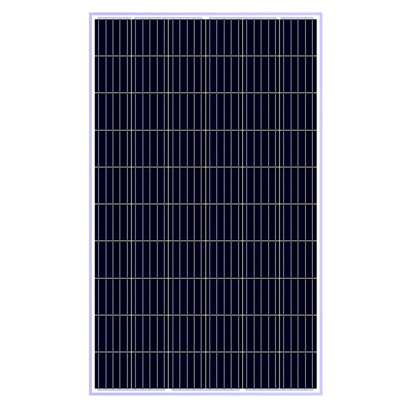 Panel de células solares de silicio policristalino de alta eficiencia de 280 W