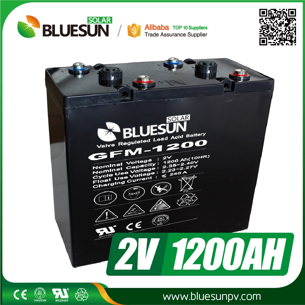 2V 1200Ah recargable c baterías 4 Pack