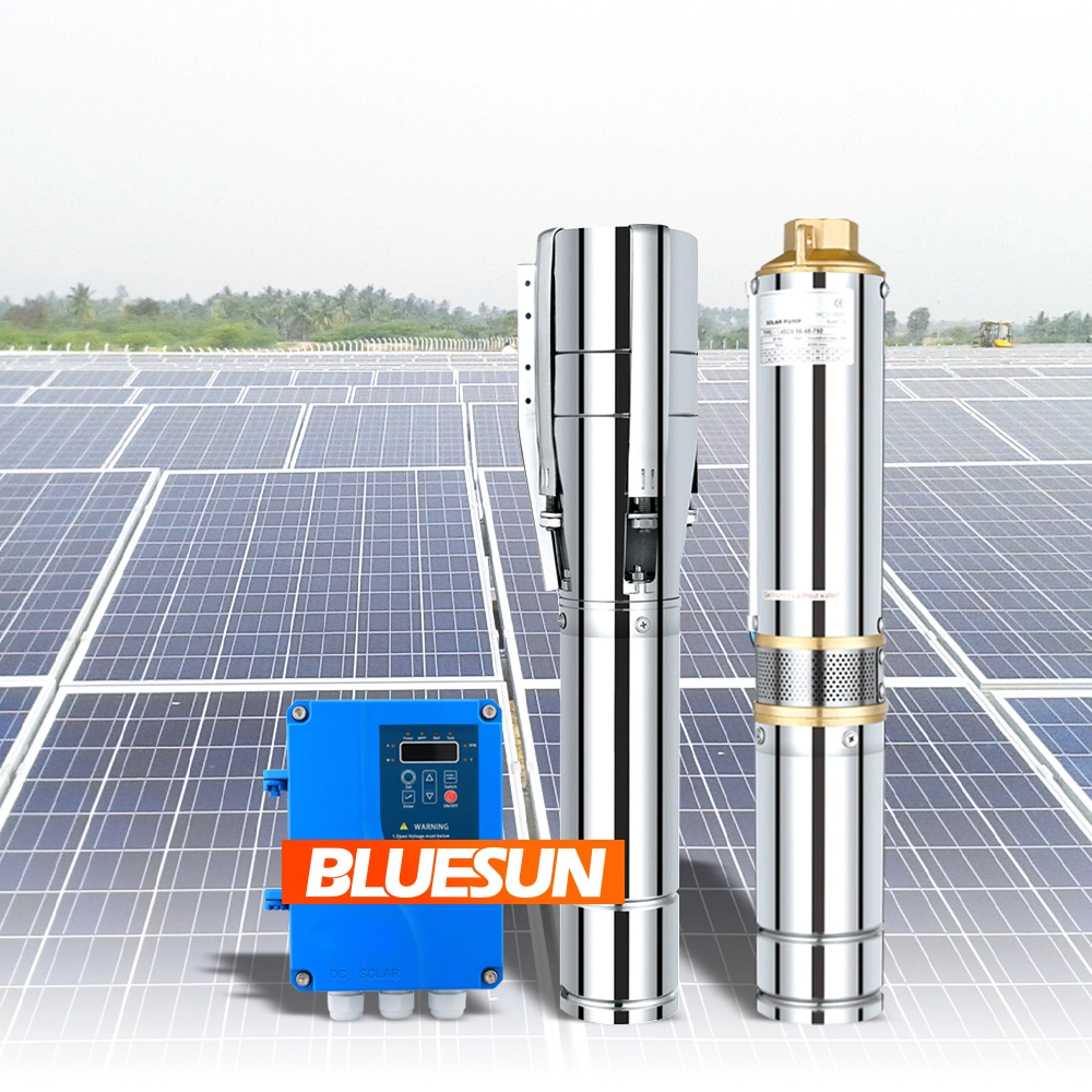 Mejor precio Profundo 2HP 3HP DC Solar Well Bump System 2.2kW Sistema de bomba de agua solar para la agricultura