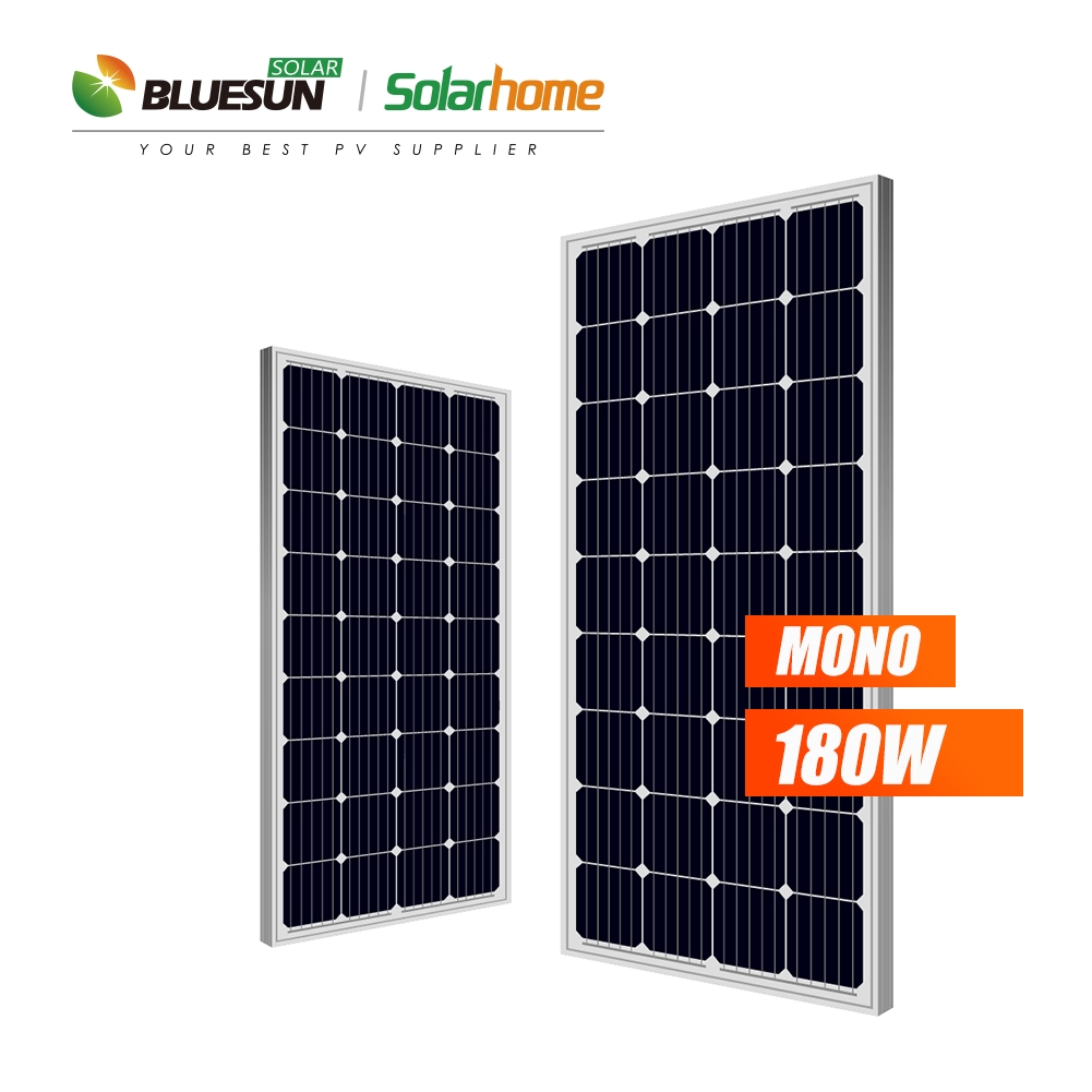 Bluesun 156mm Mono Solar Panel 180Watt 180 W 36 células