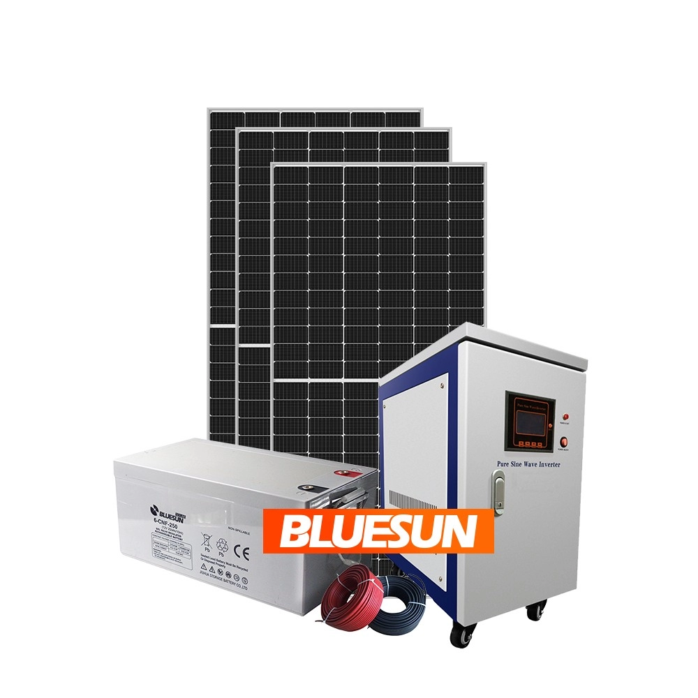 Sistema de energía solar de la cuadrícula de 30kW OFF para soluciones comerciales o industriales