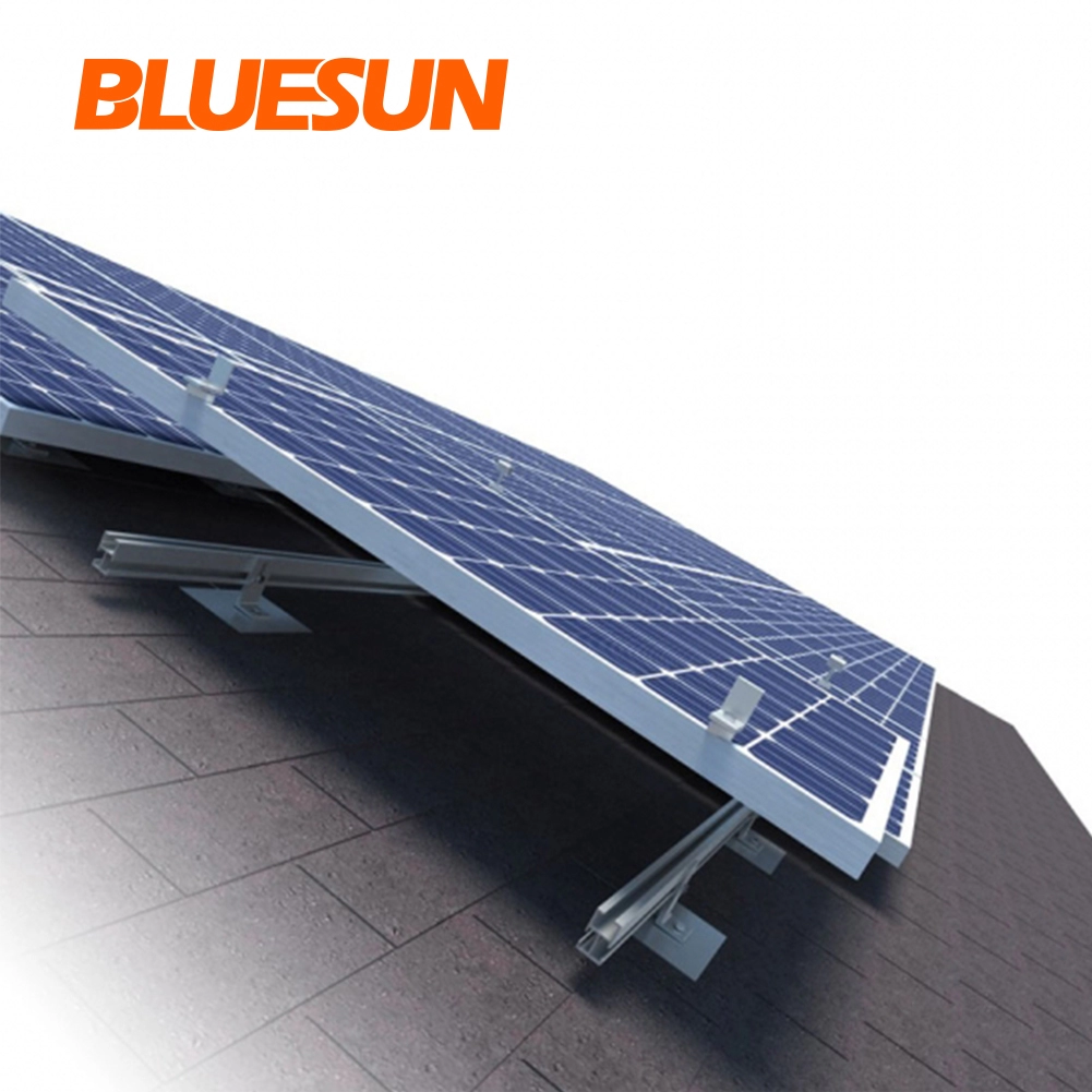 Panel solar módulo fotovoltaano paréntesis de techos