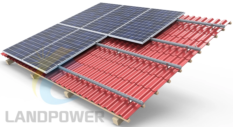 Sistemas de montaje solar para techos de tejas