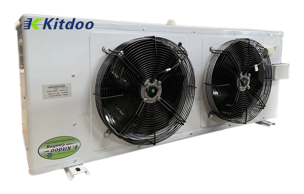 Evaporador de enfriamiento rápido para almacenamiento en frío a temperatura ultrabaja