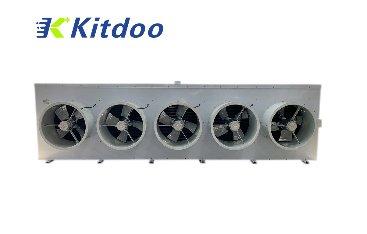 Evaporadores refrigerados por aire del congelador de refrigeración de techo con ventilador de flujo axial