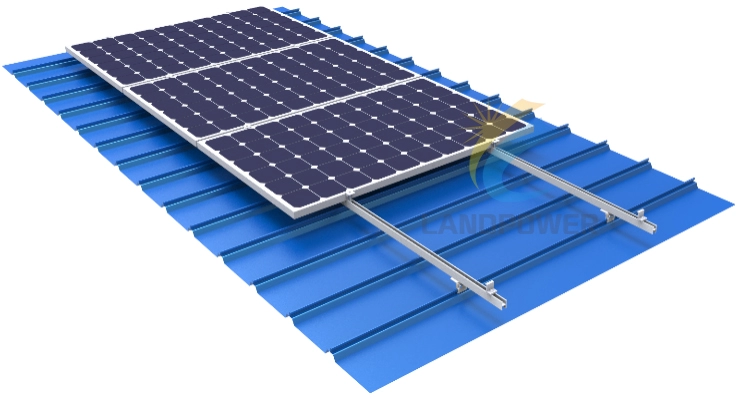 Sistemas de montaje solar de techo de metal con costura alzada