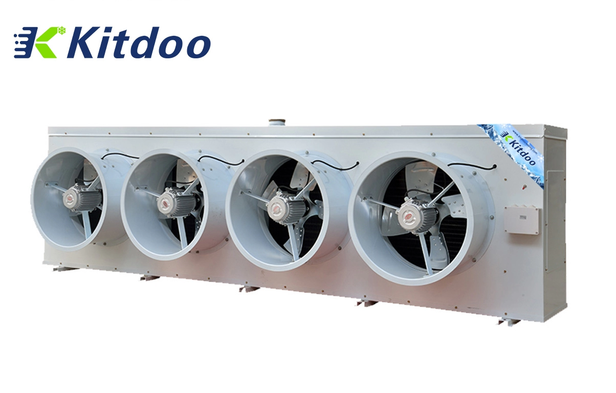Evaporadores refrigerados por aire del congelador de refrigeración de techo con ventilador de flujo axial