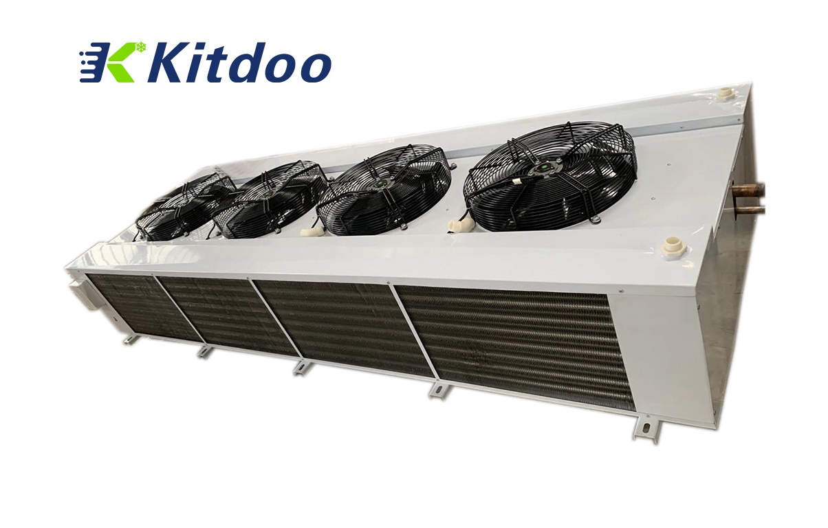 Evaporadores de cámara fría de enfriador de aire de alta temperatura de doble soplado lateral