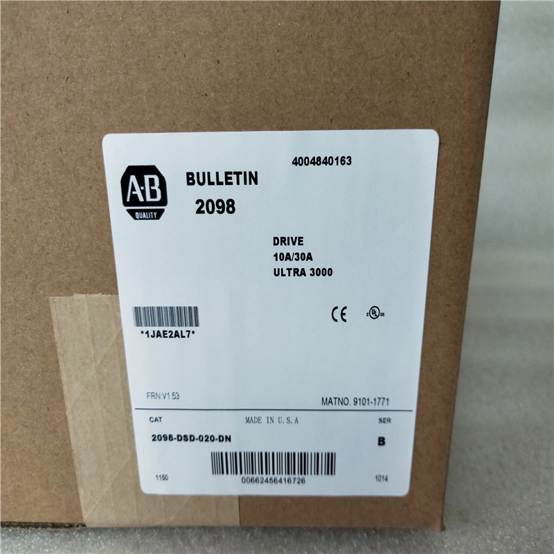 Servoaccionamiento Allen Bradley 2098-DSD-020-DN Ultra 3000