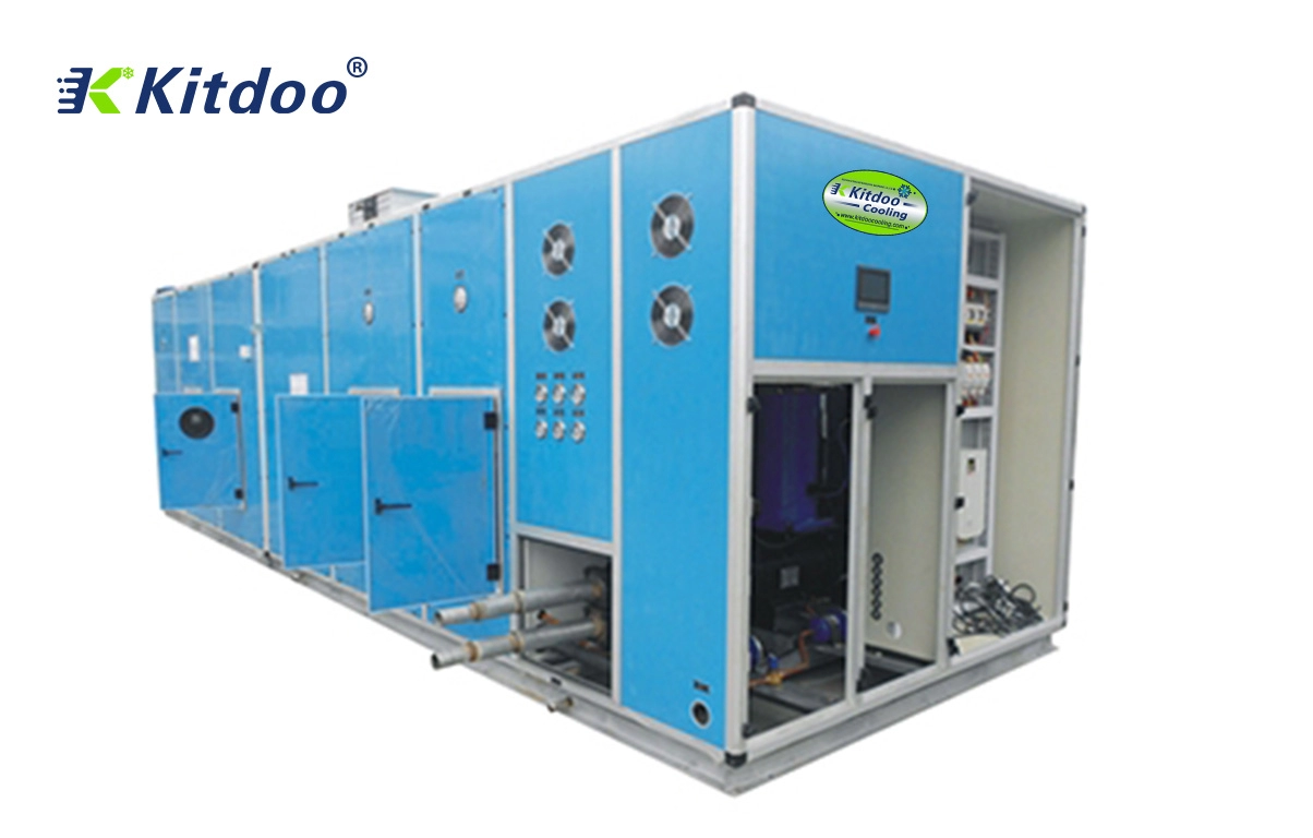 Unidad de tratamiento de aire de recuperación de calor para fábrica y hospital