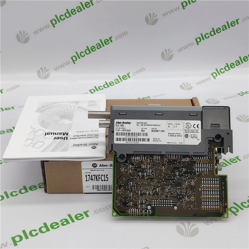 Módulo de interfaz serial Allen Bradley 1747-KFC15 SLC 500 ControlNet