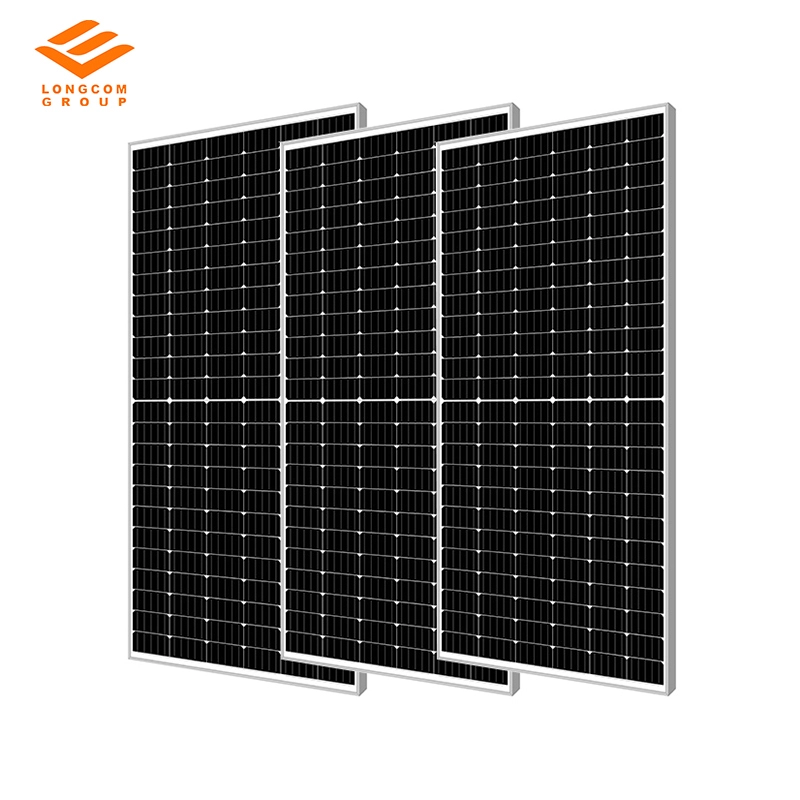 Células G1 monocristalinas de medio corte 435W Célula solar de alta eficiencia Panel solar fotovoltaico Monocristalino para sistema de energía solar doméstico