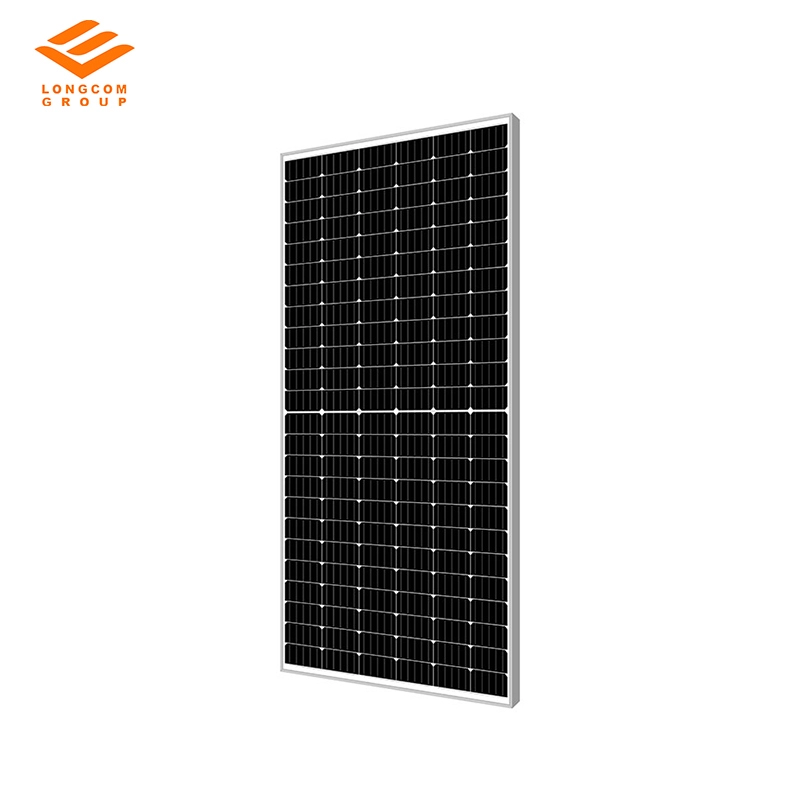 Panel solar monocristalino de media celda de 144 celdas 405W con TUV, CE, ISO, CQC