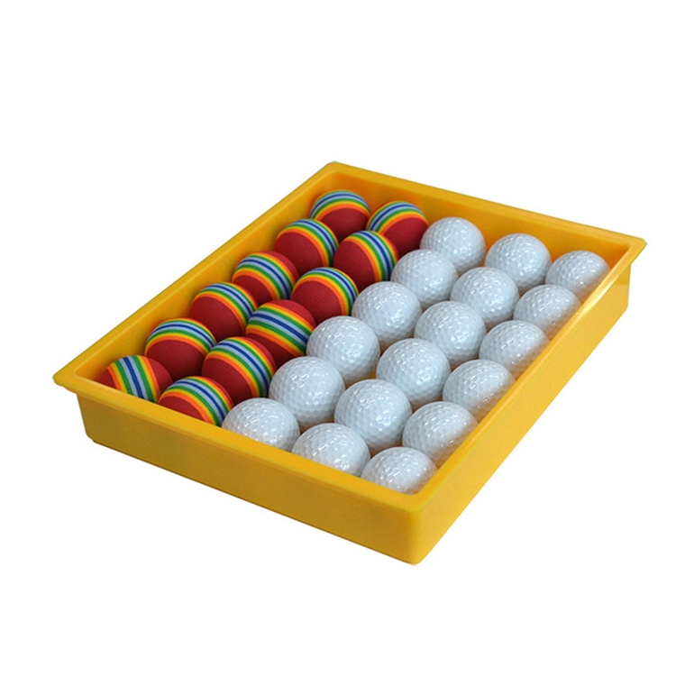 Delin Caja de pelotas de golf porta 30 pelotas