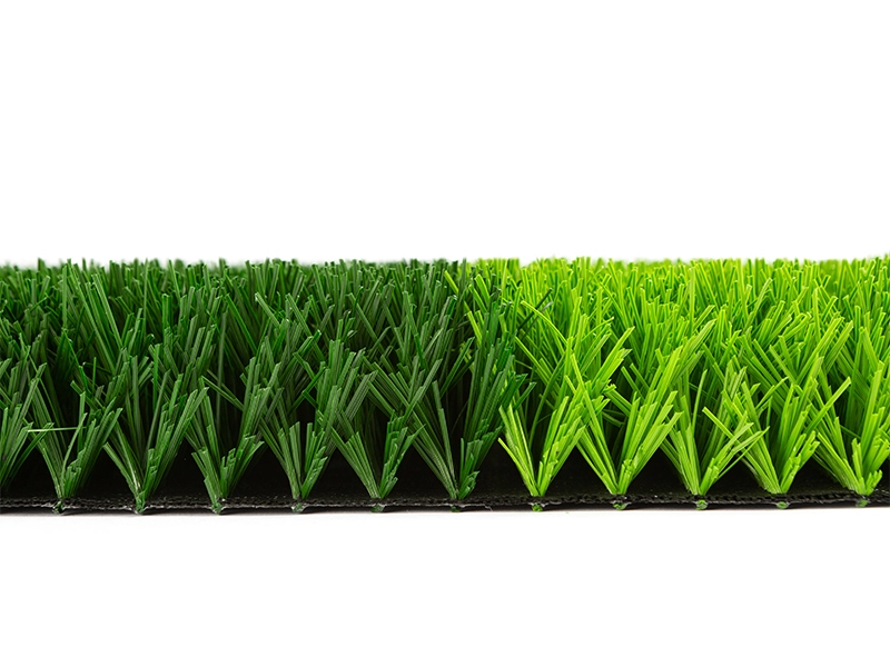 Césped artificial verde plástico de la hierba de la alfombra para los deportes del fútbol