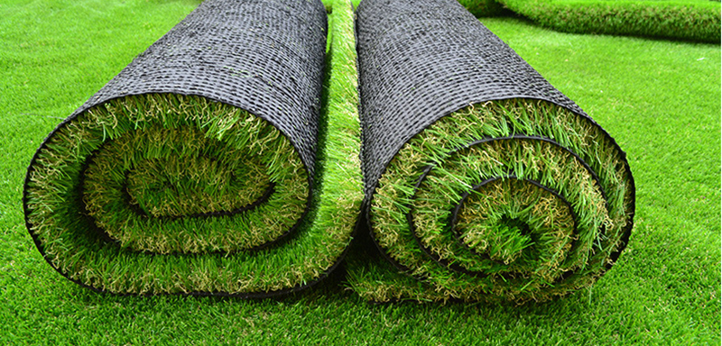 20mm Artificial grass turf Four color U type grass