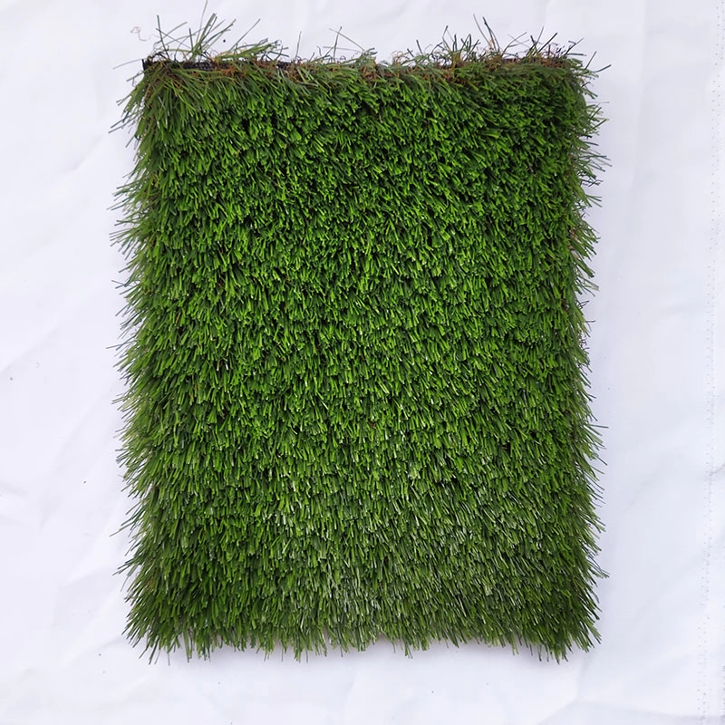 Hierba de otoño de 35 mm hierba artificial de cuatro colores