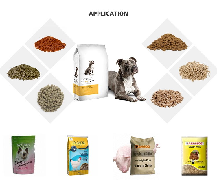 Empaquetadora de alimentos para animales completamente automática de 10-50 kg