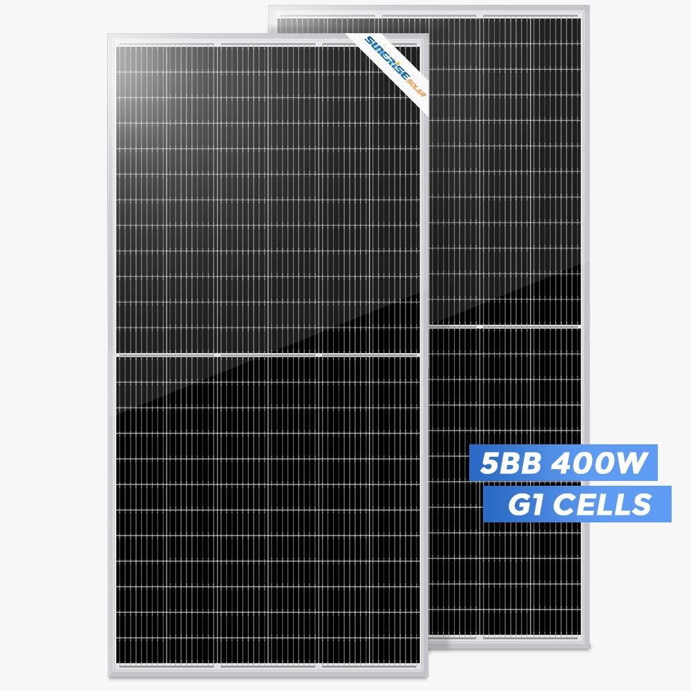Paneles solares Mono PERC Half Cut de 400 vatios a la venta