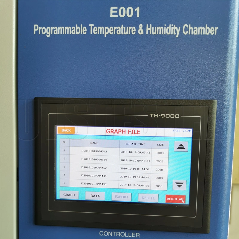 Cámara de Temperatura y Humedad Programable E001-408L