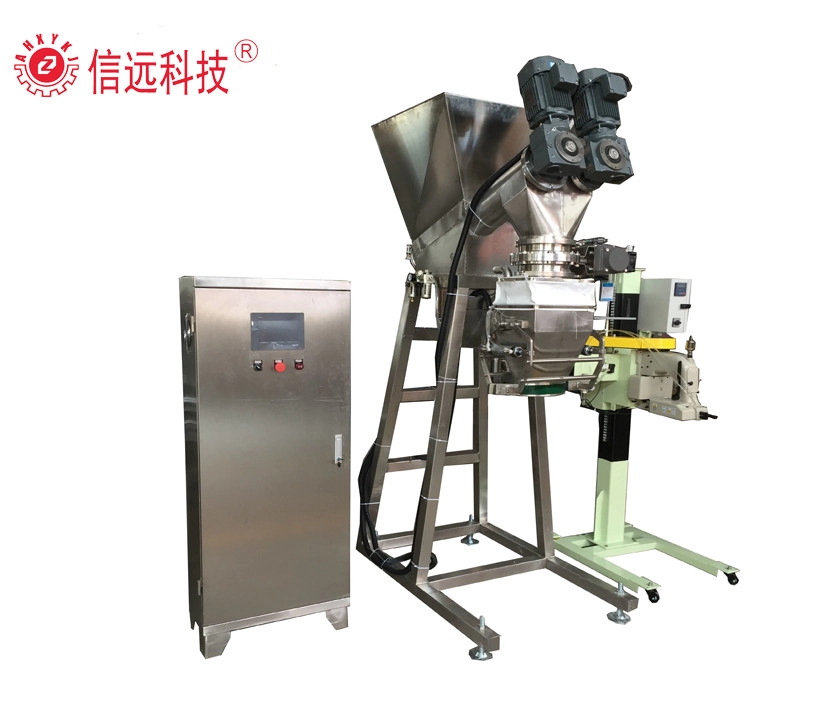 Máquina empacadora de polvo de fertilizante en polvo de grano de leche en polvo de 5-50 kg