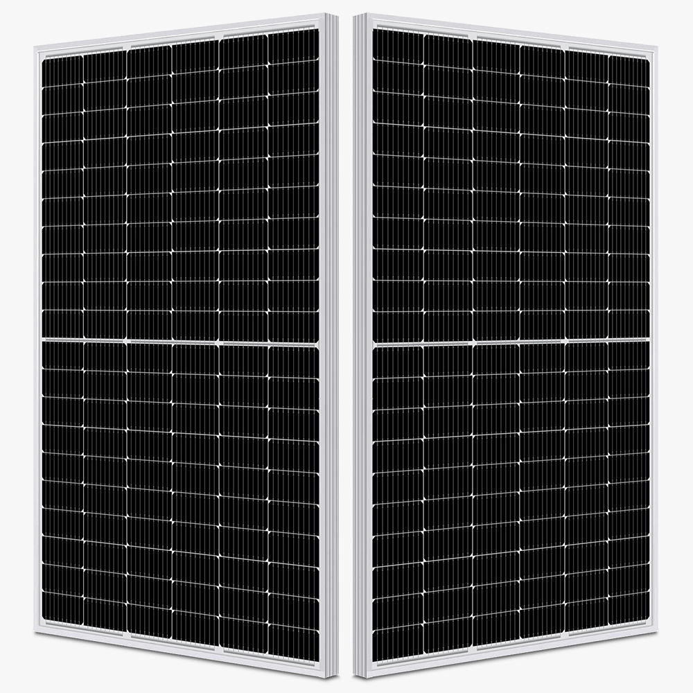 Precio de panel solar mono de media celda de alta eficiencia de 390 vatios