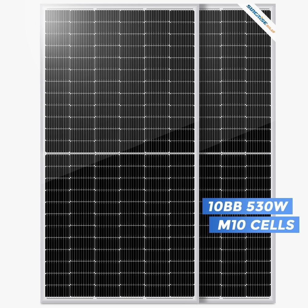 Panel solar mono PERC de 530 vatios con alta eficiencia