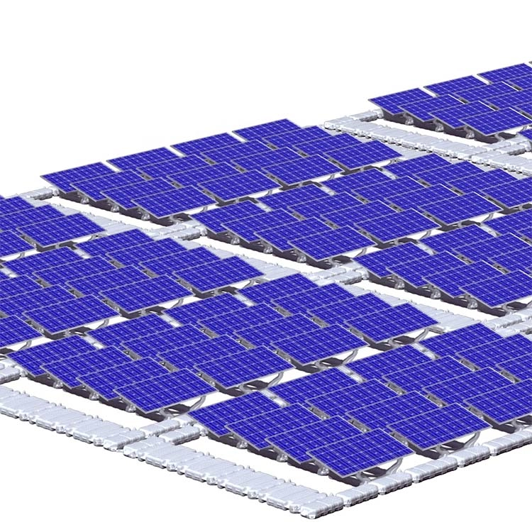 Sistema solar fotovoltaico flotante | Estructura de montaje flotante del panel solar