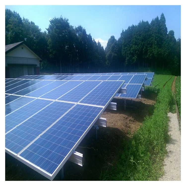 Sistema de montaje solar de suelo de invernadero agrícola