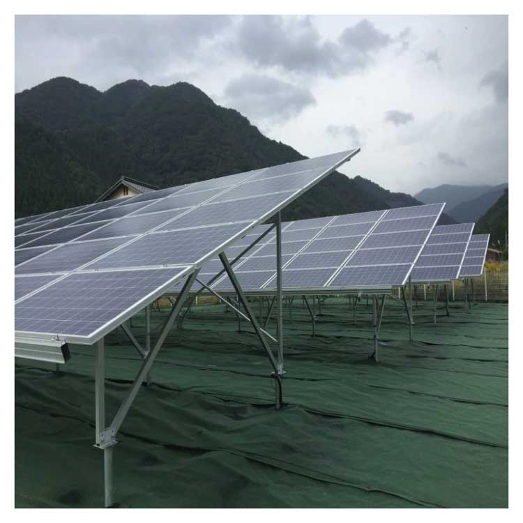 Kits de montaje en tierra solar fotovoltaica de fácil instalación
