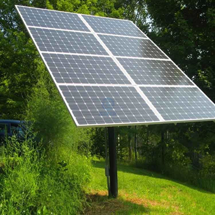 Sistema de montaje en tierra de poste de módulos solares 8pcs 16pcs