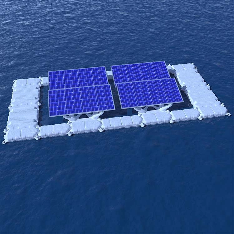 Sistema solar fotovoltaico flotante | Estructura de montaje flotante del panel solar