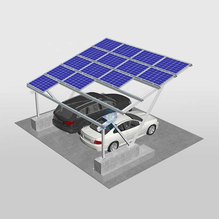 Solución de montaje de cochera fotovoltaica tipo N Sistemas solares