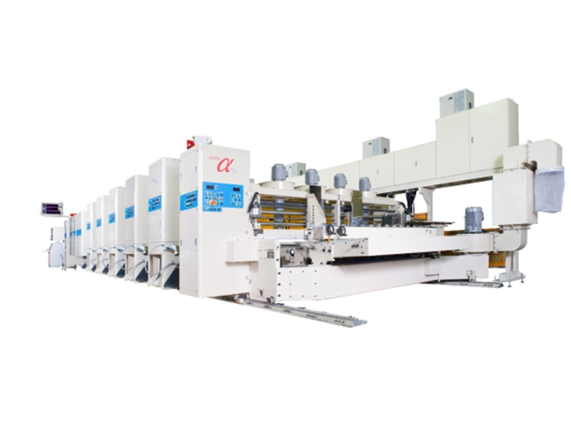 Máquina de impresión flexográfica de cartón corrugado de alta velocidad Shinko Japan