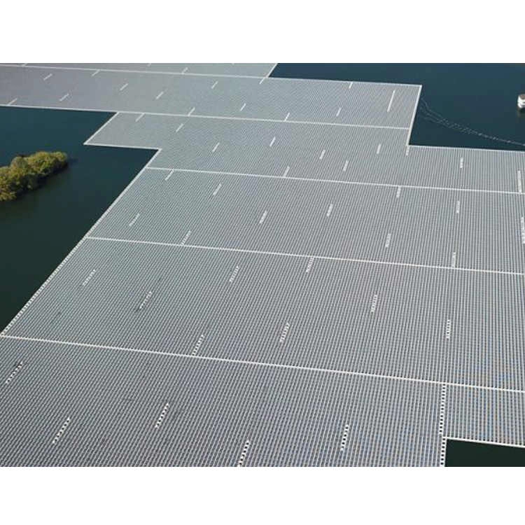 Sistema de montaje fotovoltaico sobre agua Estructura de montaje solar flotante
