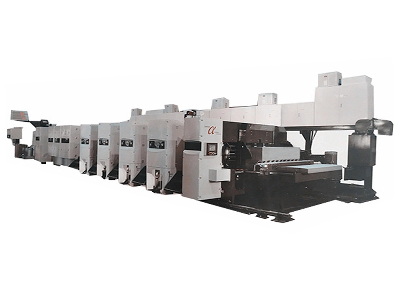 Máquina de impresión flexográfica de cartón corrugado Shinko Super Alpha