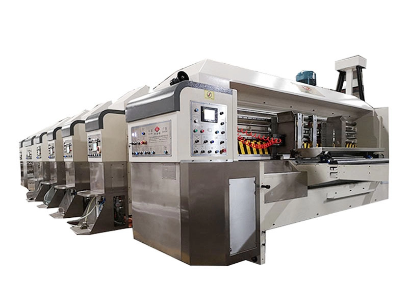 Planta de máquina de impresión de cajas de cartón corrugado de China