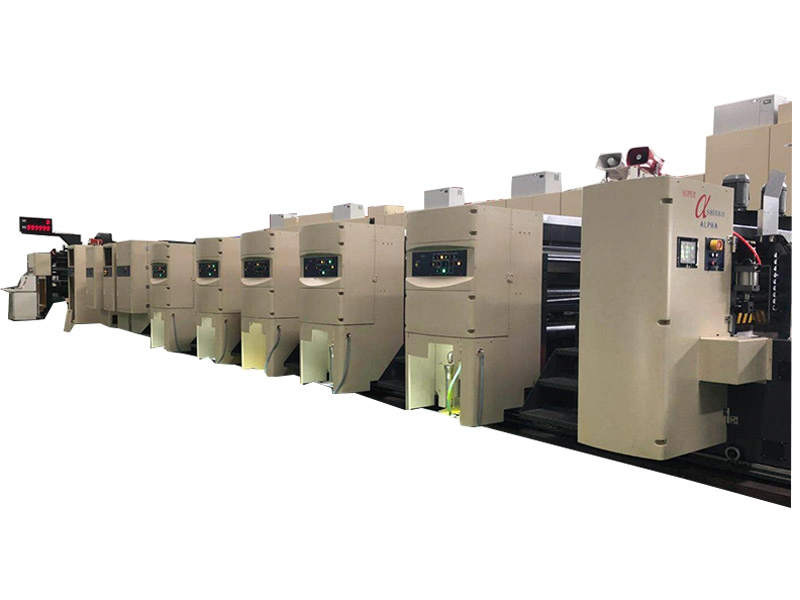 Máquina impresora de cajas de cartón en China