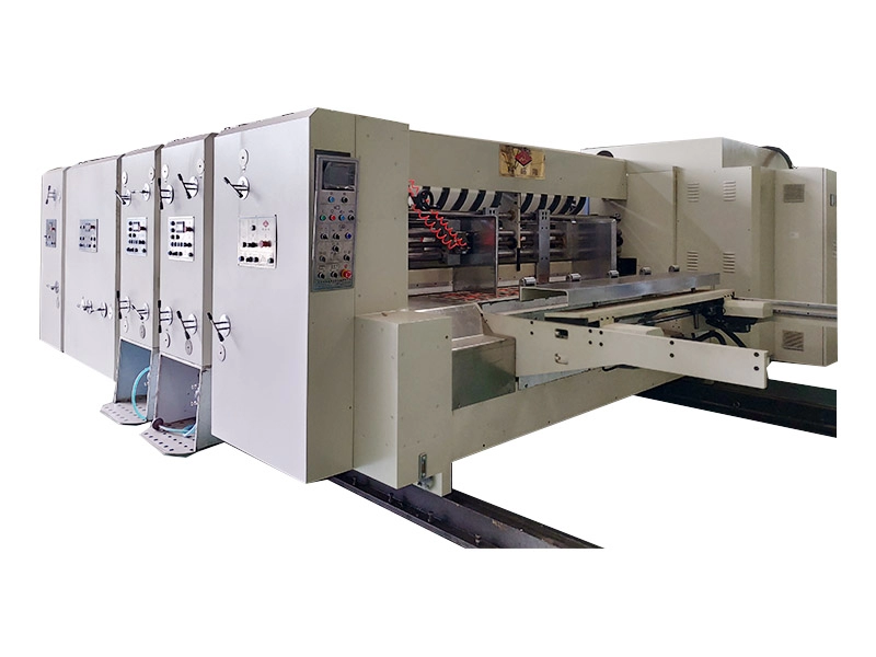Impresora semiautomática flexográfica, ranuradora y troqueladora de China