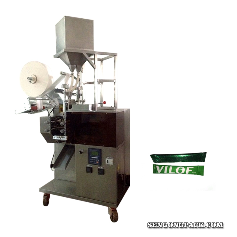 Máquina de envasado de café instantáneo en bolsas de ideas para pequeñas empresas G82K