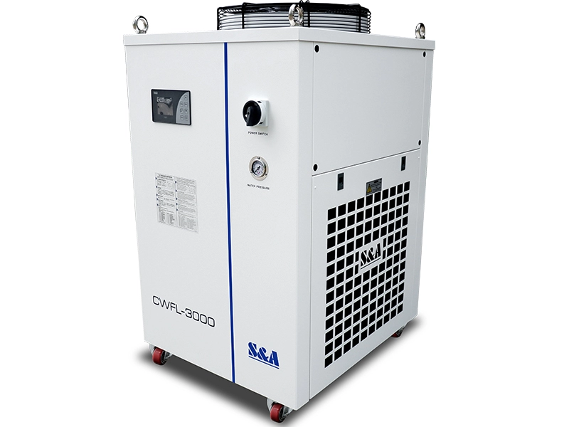 Enfriadores de agua industriales de alta potencia CWFL-3000 para láseres de fibra de 3000W